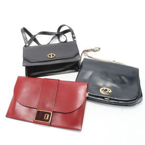 Christian Dior Leather Shoulder Bag Set
